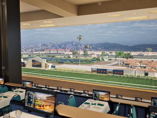 Del Mar Thoroughbred Club - Section Turf Club Lvl 4 Tbl 549 Seat View