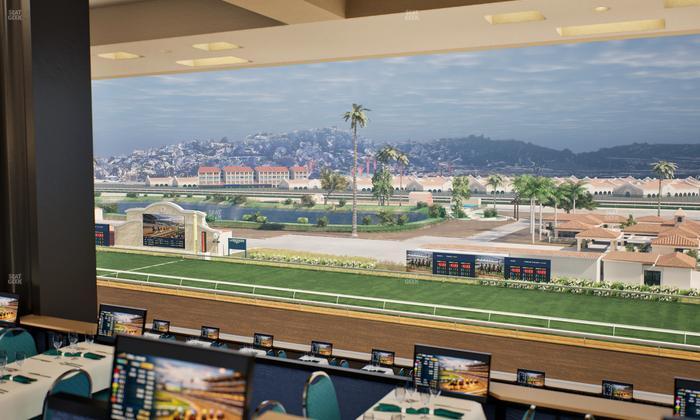 Del Mar Thoroughbred Club - Section Turf Club Lvl 4 Tbl 549 Seat View