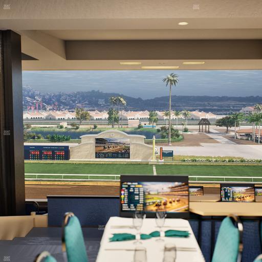 Del Mar Thoroughbred Club - Section Turf Club Lvl 4 Tbl 601 Seat View