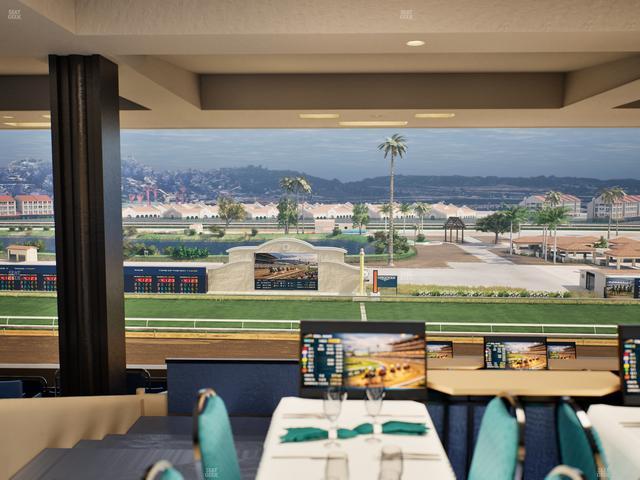 Del Mar Thoroughbred Club - Section Turf Club Lvl 4 Tbl 601 Seat View