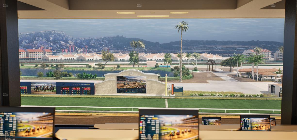 Del Mar Thoroughbred Club - Section Turf Club Lvl 4 Tbl 602 Seat View
