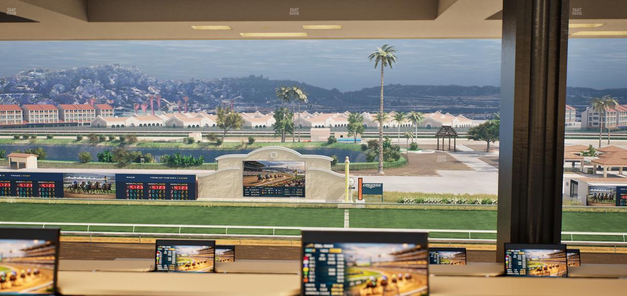 Del Mar Thoroughbred Club - Section Turf Club Lvl 4 Tbl 603 Seat View