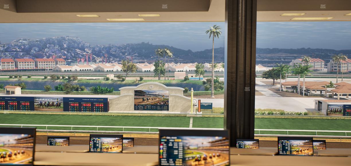 Del Mar Thoroughbred Club - Section Turf Club Lvl 4 Tbl 604 Seat View
