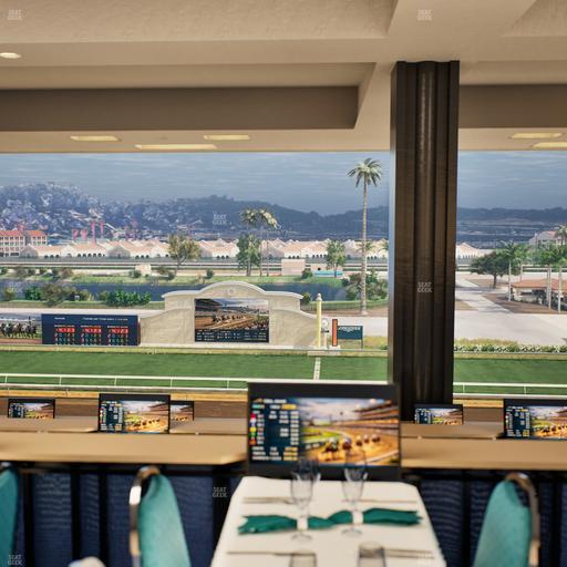 Del Mar Thoroughbred Club - Section Turf Club Lvl 4 Tbl 604 Seat View
