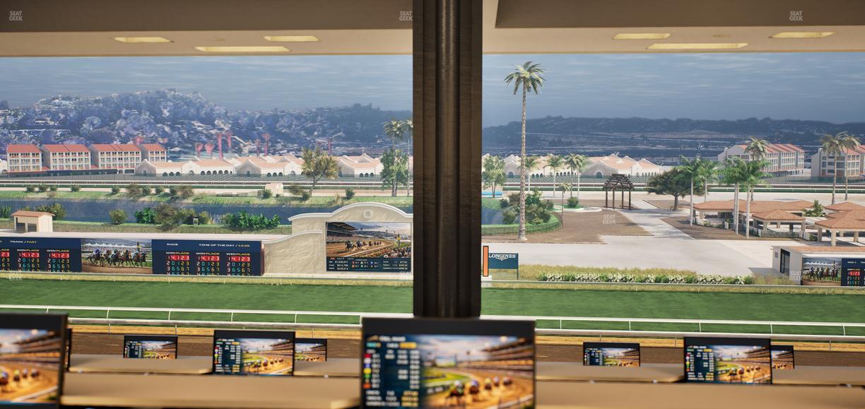 Del Mar Thoroughbred Club - Section Turf Club Lvl 4 Tbl 605 Seat View