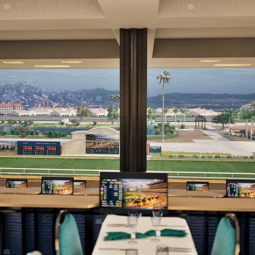 Del Mar Thoroughbred Club - Section Turf Club Lvl 4 Tbl 605 Seat View
