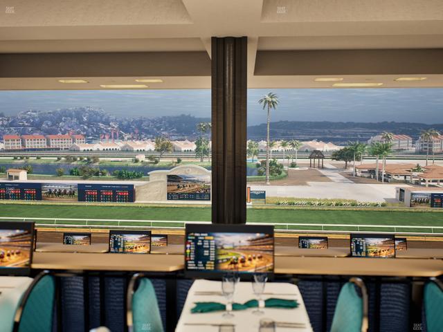 Del Mar Thoroughbred Club - Section Turf Club Lvl 4 Tbl 605 Seat View