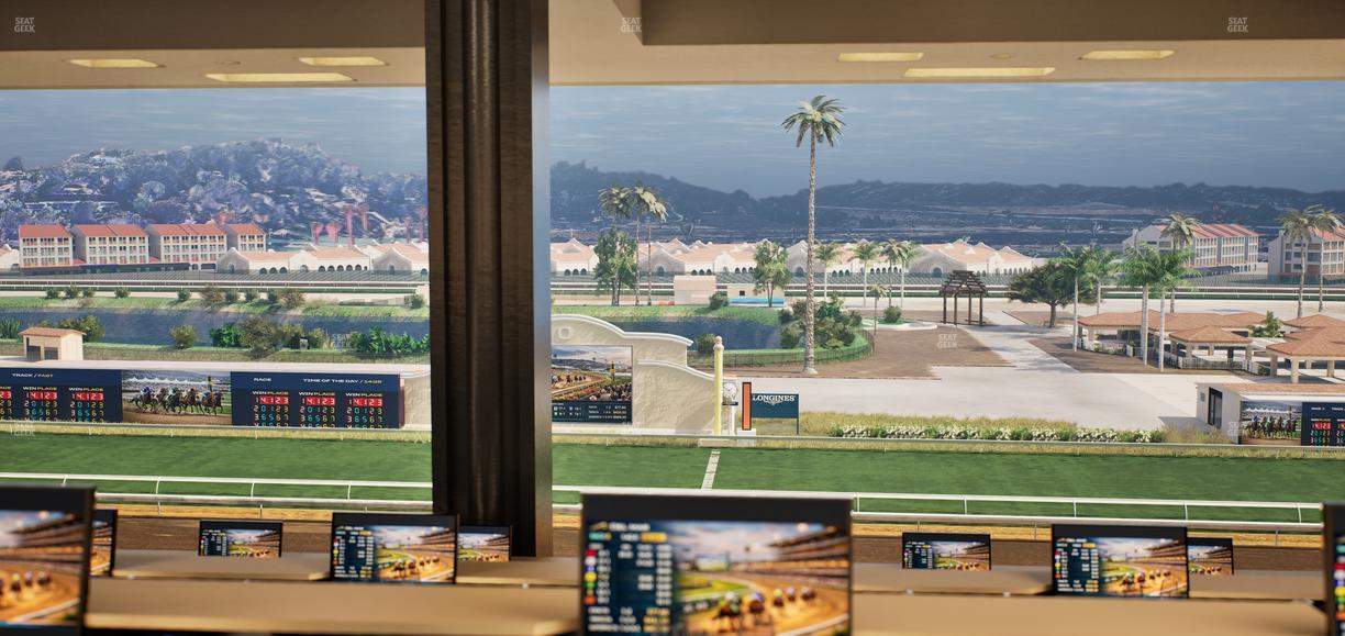 Del Mar Thoroughbred Club - Section Turf Club Lvl 4 Tbl 606 Seat View