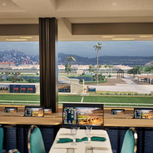 Del Mar Thoroughbred Club - Section Turf Club Lvl 4 Tbl 606 Seat View