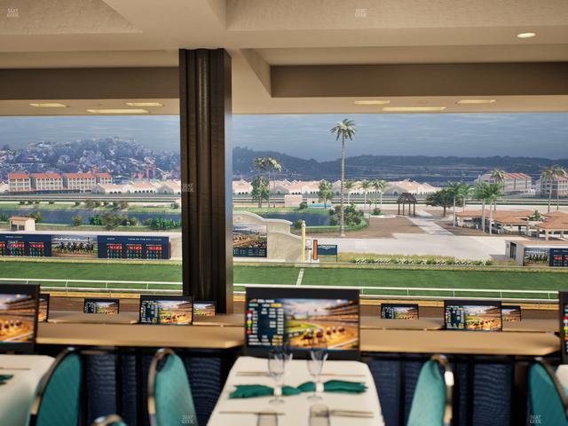 Del Mar Thoroughbred Club - Section Turf Club Lvl 4 Tbl 606 Seat View