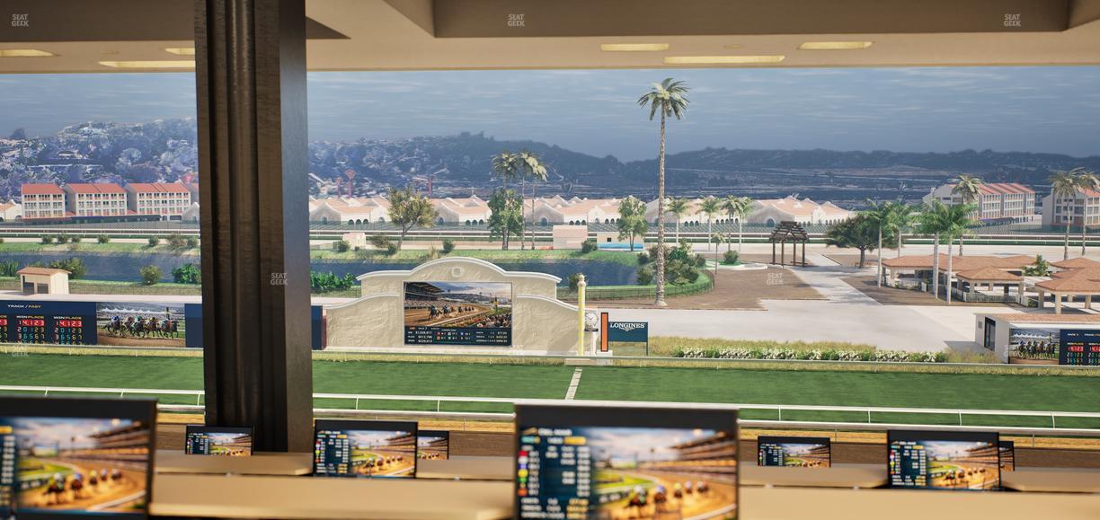 Del Mar Thoroughbred Club - Section Turf Club Lvl 4 Tbl 607 Seat View