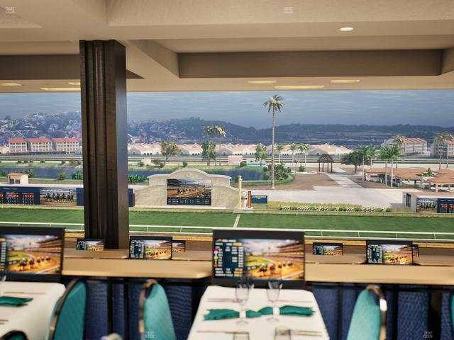 Del Mar Thoroughbred Club - Section Turf Club Lvl 4 Tbl 607 Seat View