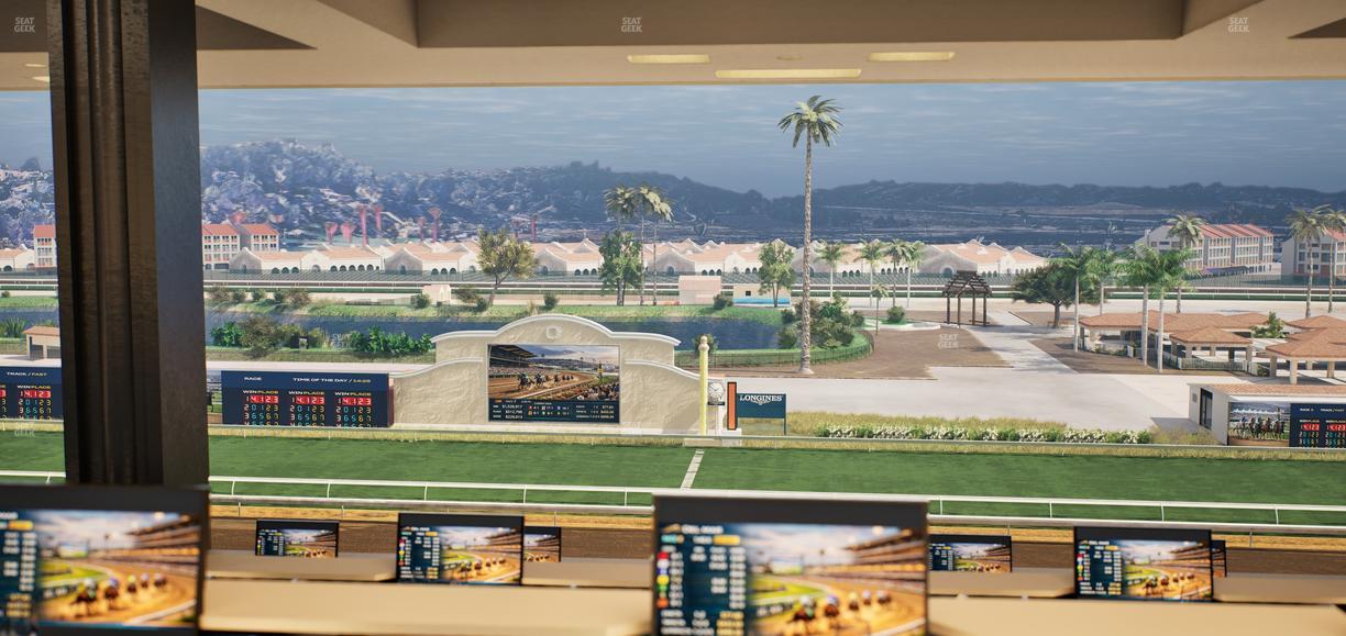 Del Mar Thoroughbred Club - Section Turf Club Lvl 4 Tbl 608 Seat View