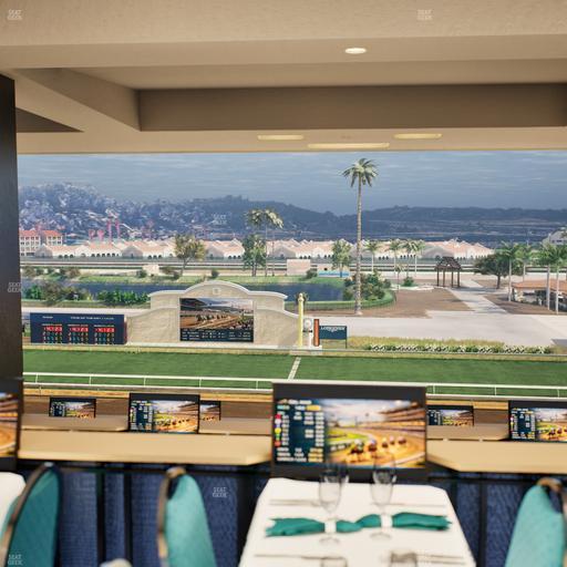 Del Mar Thoroughbred Club - Section Turf Club Lvl 4 Tbl 608 Seat View