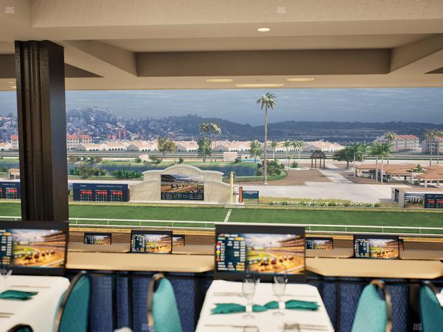 Del Mar Thoroughbred Club - Section Turf Club Lvl 4 Tbl 608 Seat View