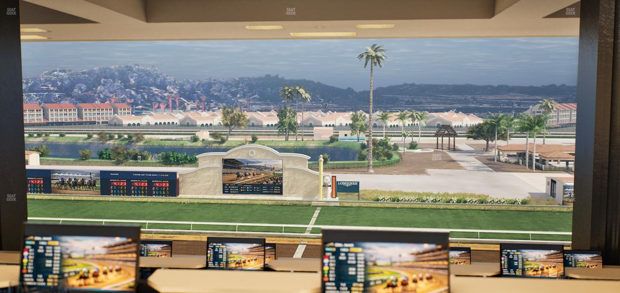 Del Mar Thoroughbred Club - Section Turf Club Lvl 4 Tbl 609 Seat View
