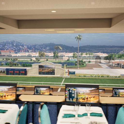 Del Mar Thoroughbred Club - Section Turf Club Lvl 4 Tbl 609 Seat View