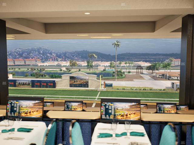 Del Mar Thoroughbred Club - Section Turf Club Lvl 4 Tbl 609 Seat View