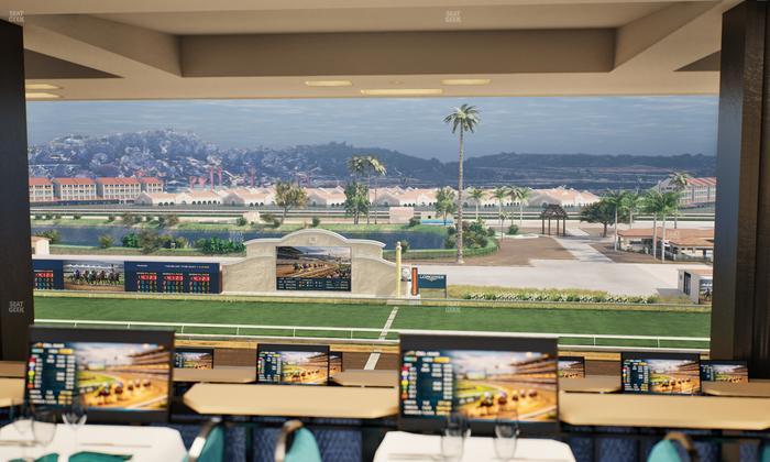 Del Mar Thoroughbred Club - Section Turf Club Lvl 4 Tbl 609 Seat View