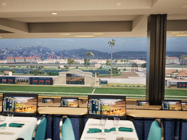 Del Mar Thoroughbred Club - Section Turf Club Lvl 4 Tbl 610 Seat View