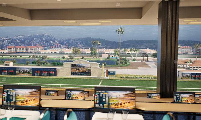 Del Mar Thoroughbred Club - Section Turf Club Lvl 4 Tbl 610 Seat View
