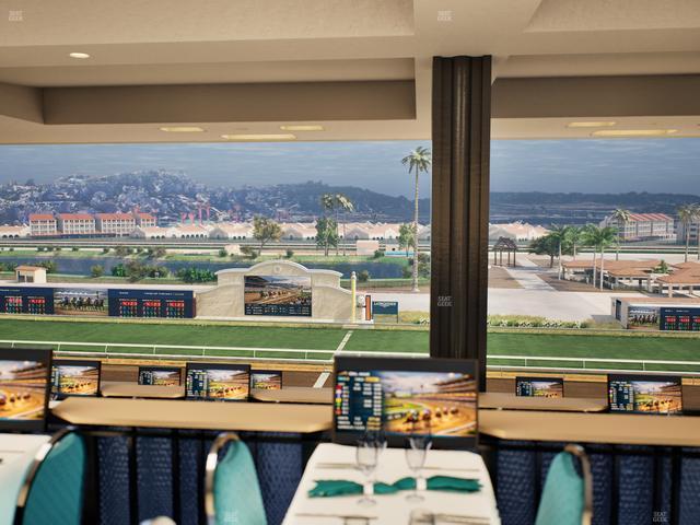 Del Mar Thoroughbred Club - Section Turf Club Lvl 4 Tbl 611 Seat View