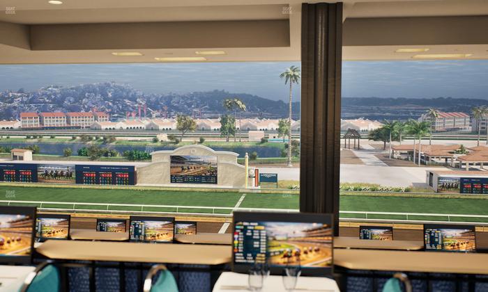 Del Mar Thoroughbred Club - Section Turf Club Lvl 4 Tbl 611 Seat View