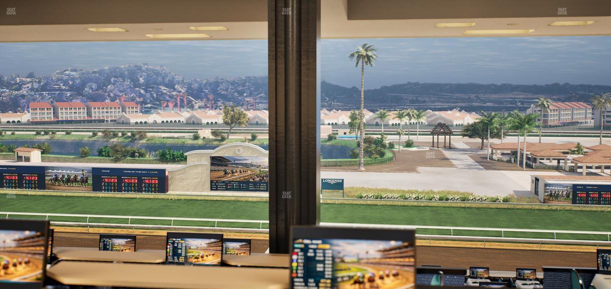 Del Mar Thoroughbred Club - Section Turf Club Lvl 4 Tbl 612 Seat View