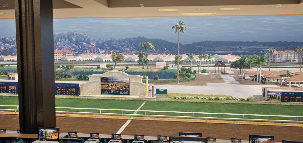 Del Mar Thoroughbred Club - Section Turf Club Lvl 4 Tbl 613 Seat View
