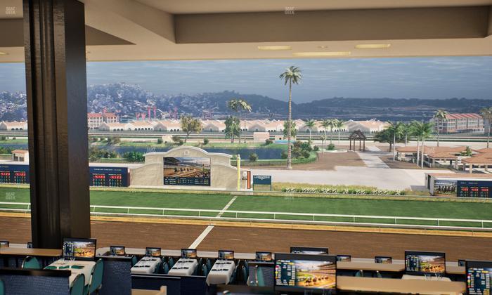 Del Mar Thoroughbred Club - Section Turf Club Lvl 4 Tbl 613 Seat View