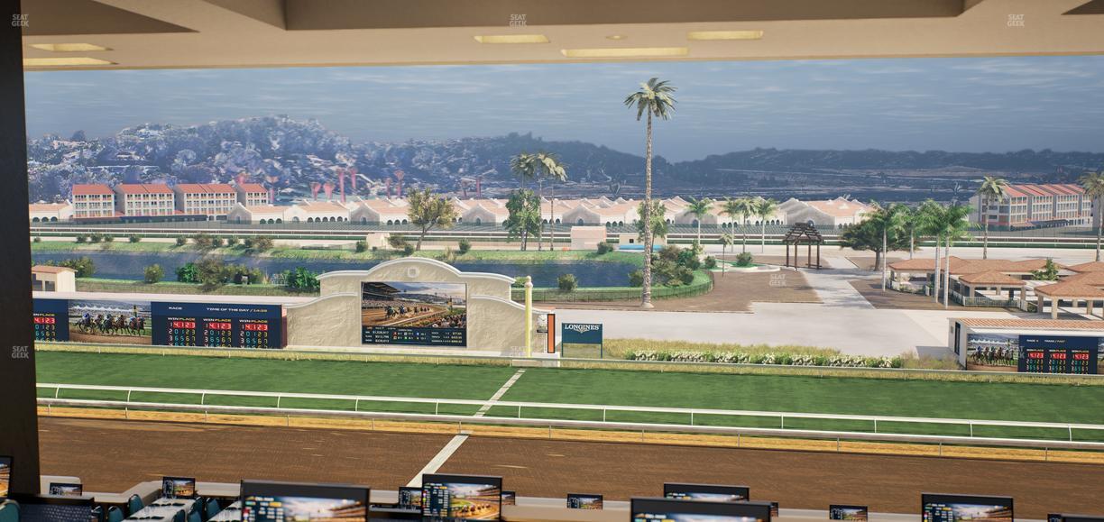 Del Mar Thoroughbred Club - Section Turf Club Lvl 4 Tbl 614 Seat View