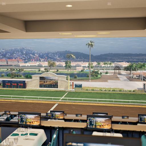 Del Mar Thoroughbred Club - Section Turf Club Lvl 4 Tbl 614 Seat View