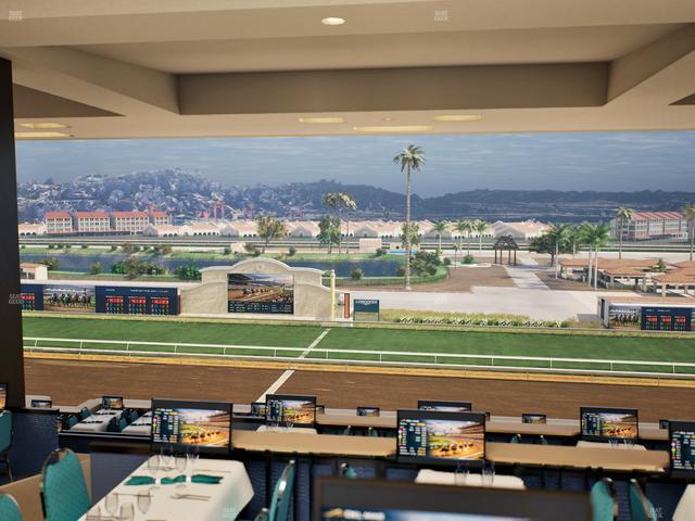 Del Mar Thoroughbred Club - Section Turf Club Lvl 4 Tbl 614 Seat View