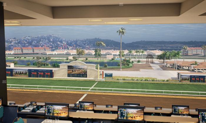 Del Mar Thoroughbred Club - Section Turf Club Lvl 4 Tbl 614 Seat View