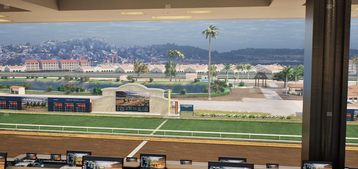 Del Mar Thoroughbred Club - Section Turf Club Lvl 4 Tbl 615 Seat View