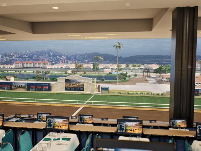 Del Mar Thoroughbred Club - Section Turf Club Lvl 4 Tbl 615 Seat View