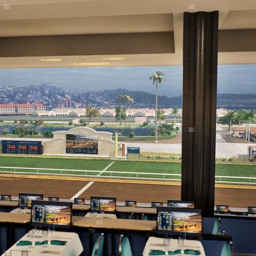 Del Mar Thoroughbred Club - Section Turf Club Lvl 4 Tbl 616 Seat View
