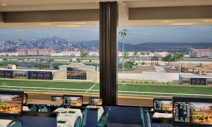Del Mar Thoroughbred Club - Section Turf Club Lvl 4 Tbl 617 Seat View