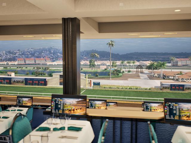 Del Mar Thoroughbred Club - Section Turf Club Lvl 4 Tbl 618 Seat View