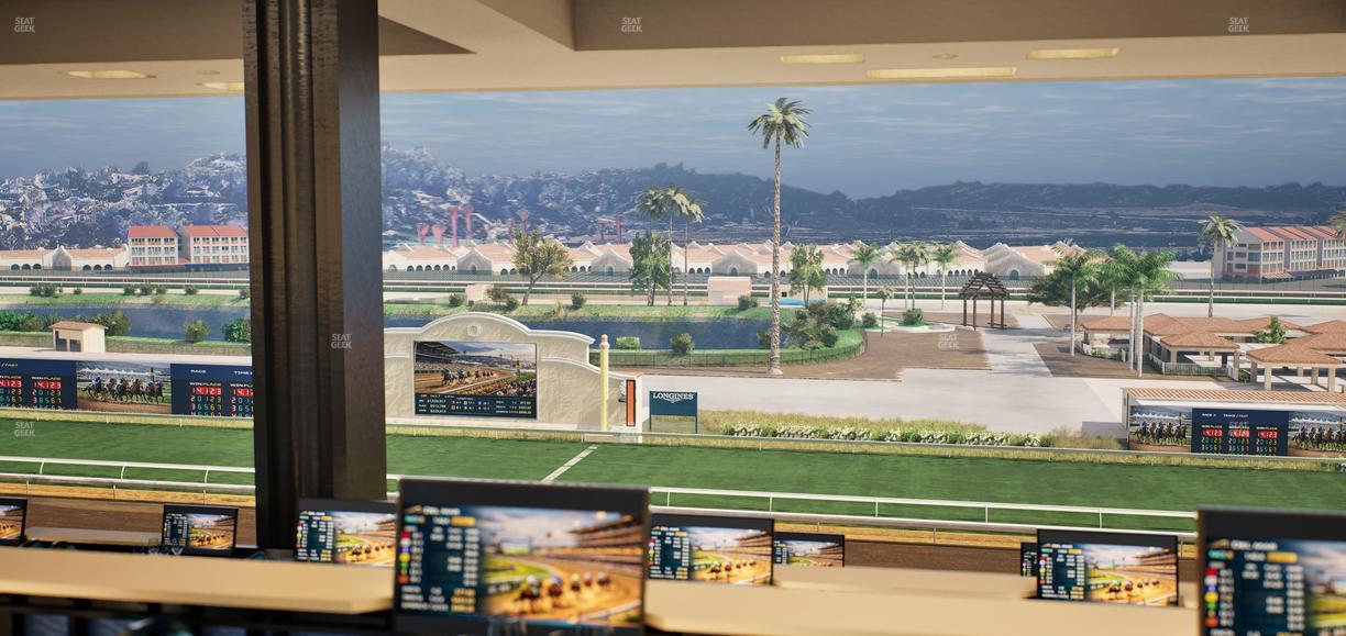 Del Mar Thoroughbred Club - Section Turf Club Lvl 4 Tbl 619 Seat View