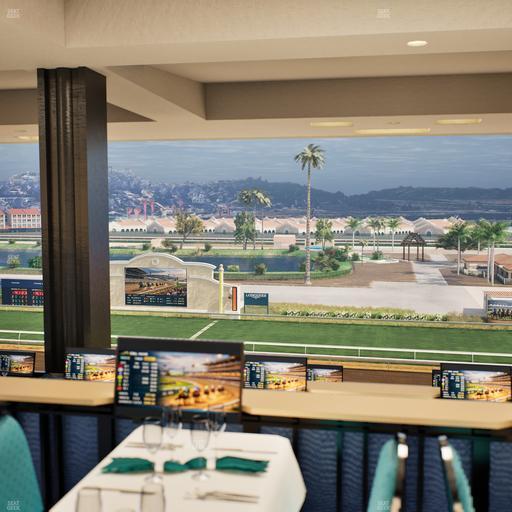 Del Mar Thoroughbred Club - Section Turf Club Lvl 4 Tbl 619 Seat View
