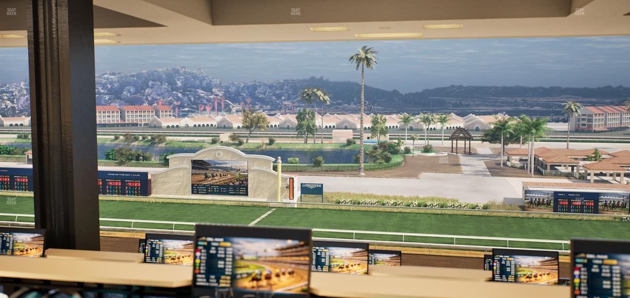 Del Mar Thoroughbred Club - Section Turf Club Lvl 4 Tbl 620 Seat View