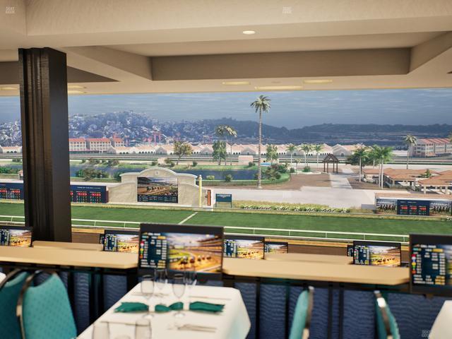 Del Mar Thoroughbred Club - Section Turf Club Lvl 4 Tbl 620 Seat View