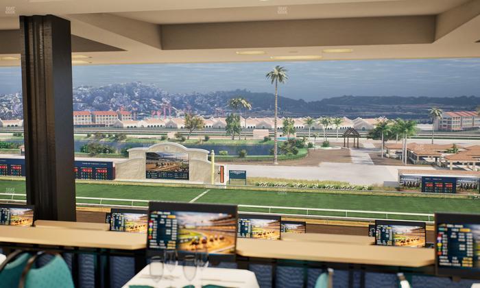 Del Mar Thoroughbred Club - Section Turf Club Lvl 4 Tbl 620 Seat View