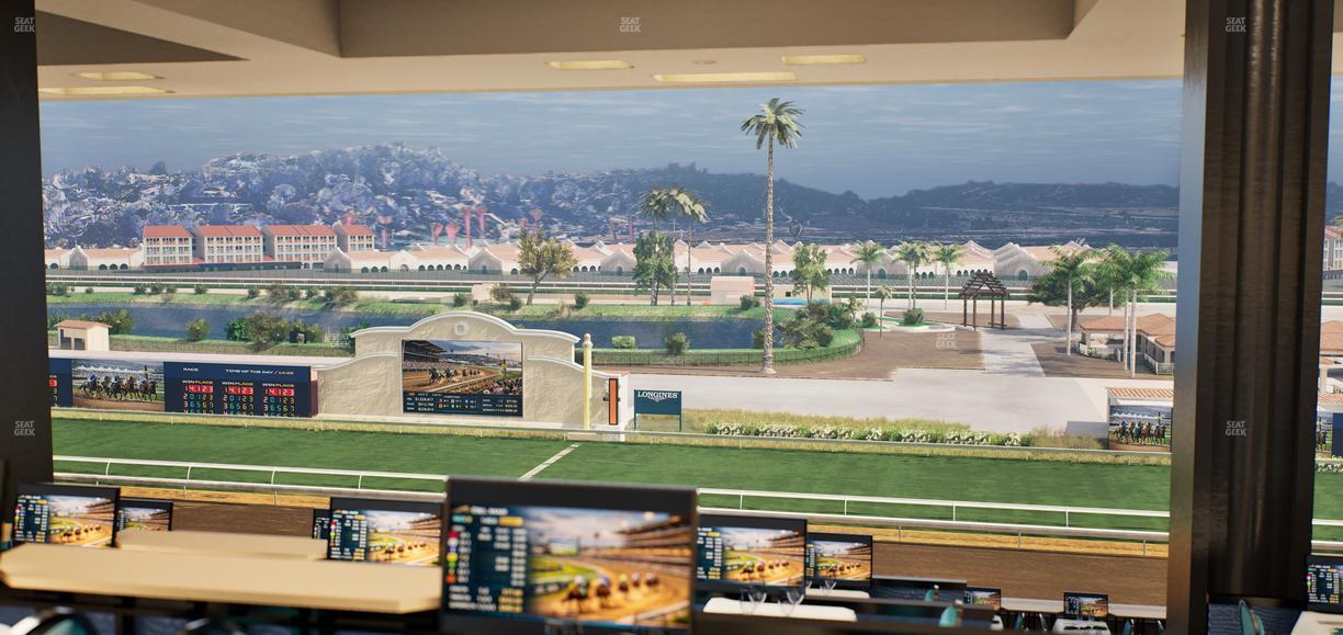 Del Mar Thoroughbred Club - Section Turf Club Lvl 4 Tbl 621 Seat View