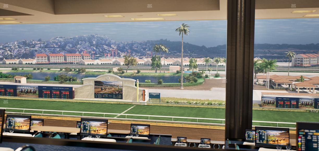 Del Mar Thoroughbred Club - Section Turf Club Lvl 4 Tbl 622 Seat View