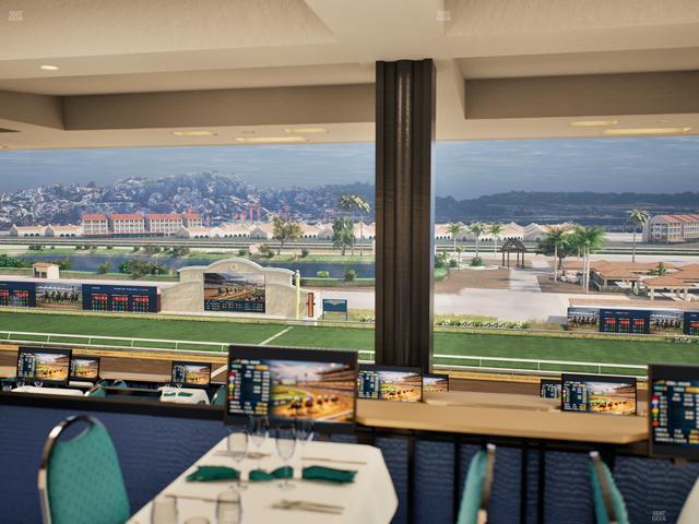 Del Mar Thoroughbred Club - Section Turf Club Lvl 4 Tbl 623 Seat View