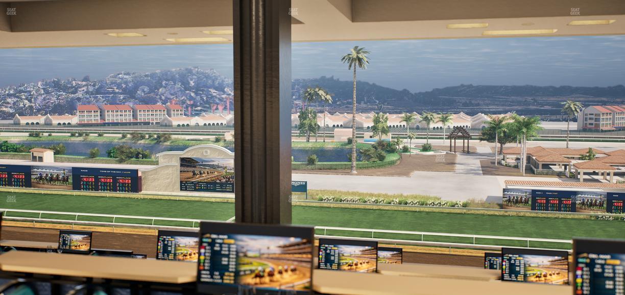 Del Mar Thoroughbred Club - Section Turf Club Lvl 4 Tbl 624 Seat View