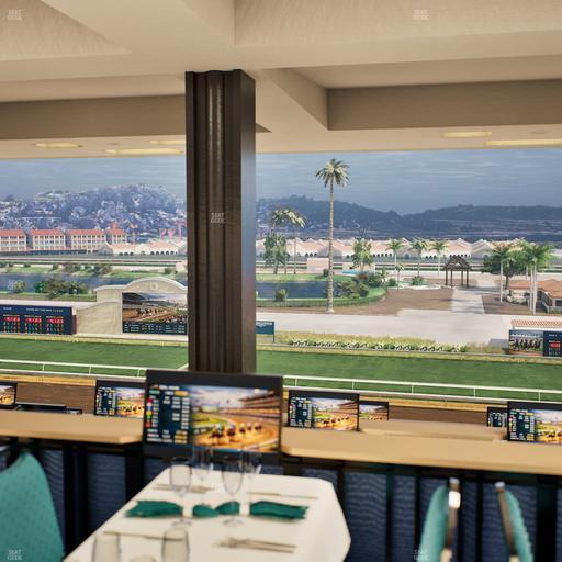 Del Mar Thoroughbred Club - Section Turf Club Lvl 4 Tbl 624 Seat View