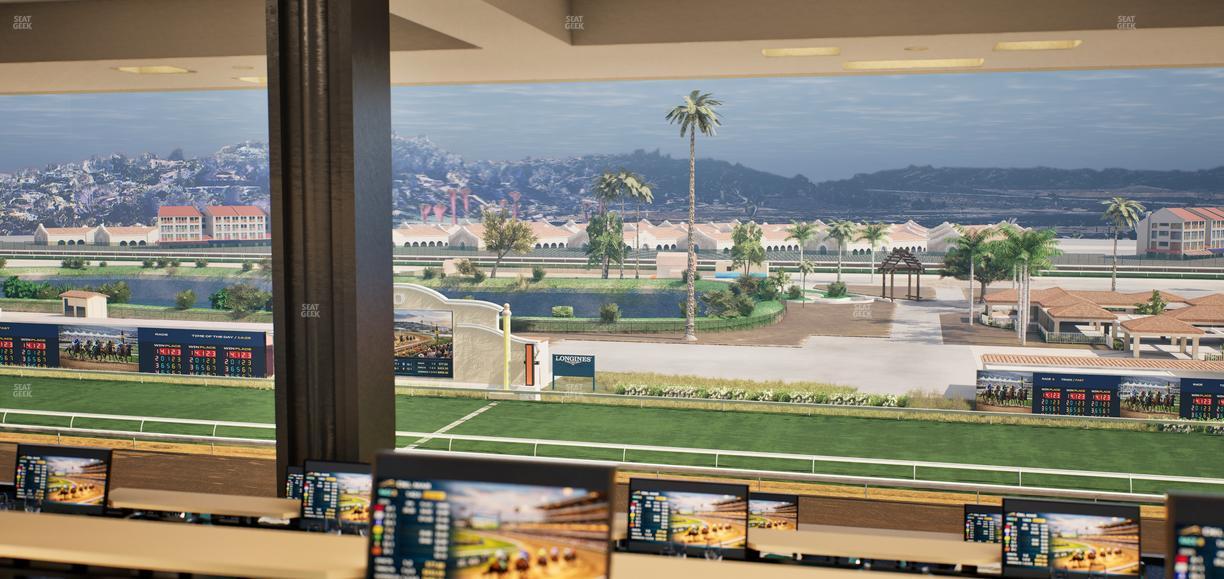 Del Mar Thoroughbred Club - Section Turf Club Lvl 4 Tbl 625 Seat View